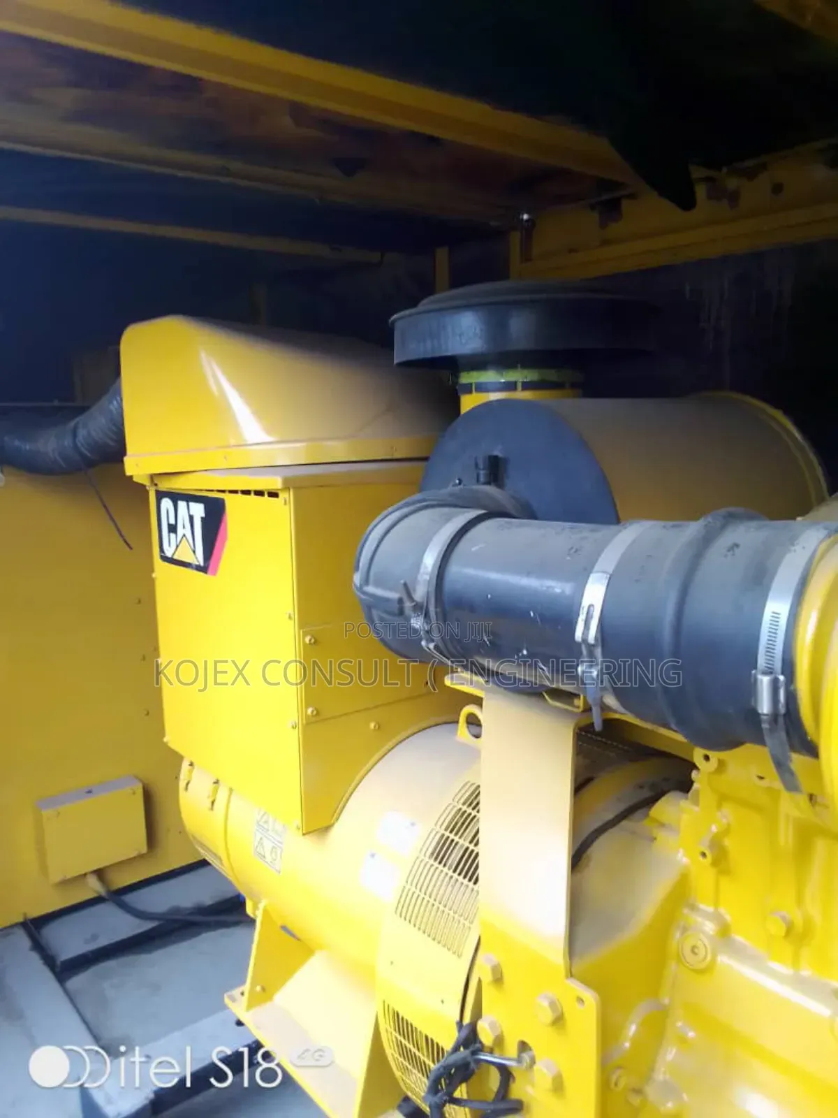 250kva Cat Soundproof Generator at 20m* *Hours: 60hr*