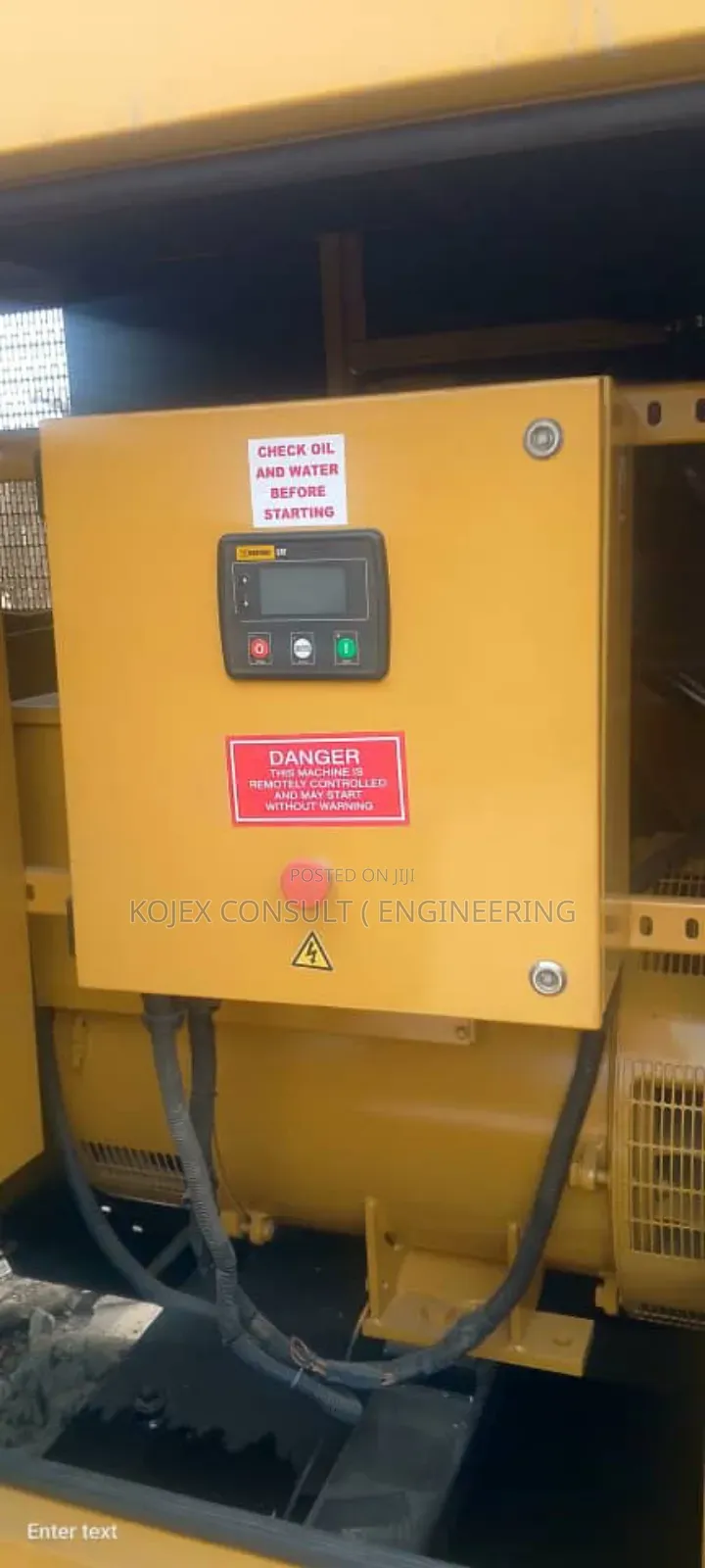 250kva Cat Soundproof Generator at 22m* *Hours: *
