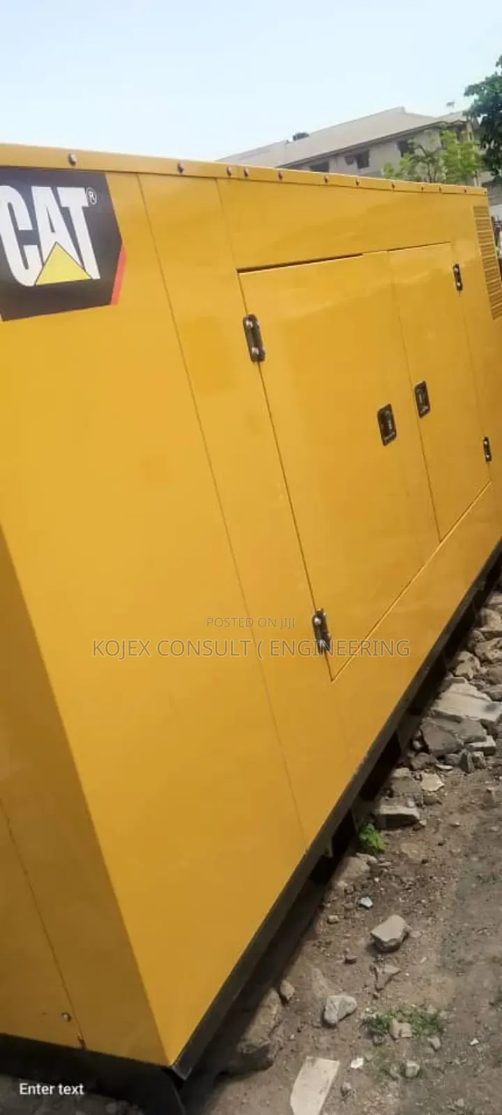 250kva Cat Soundproof Generator at 22m* *Hours: *