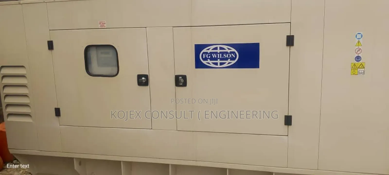 250kva Fg Wilson Soundproof Generator