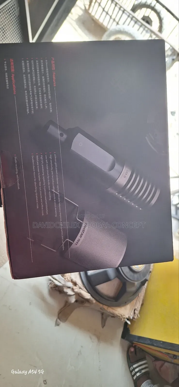 Takstar Sm-9 Studio Recording Microphone