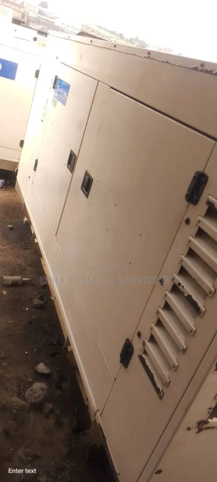150kva Jubaila Bros Soundproof Generator at 17m*
