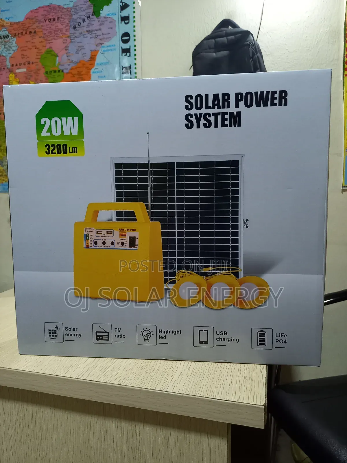 Solar Power 60w Solar System