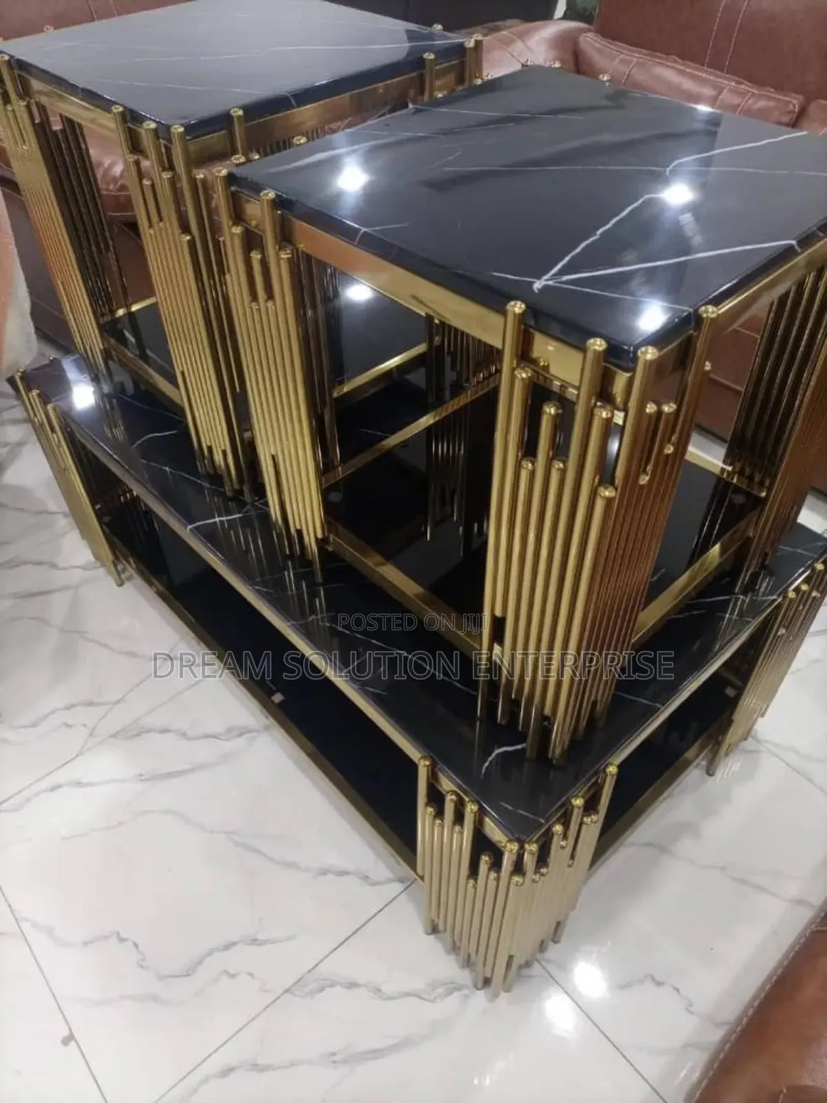 Center Table With Side Table