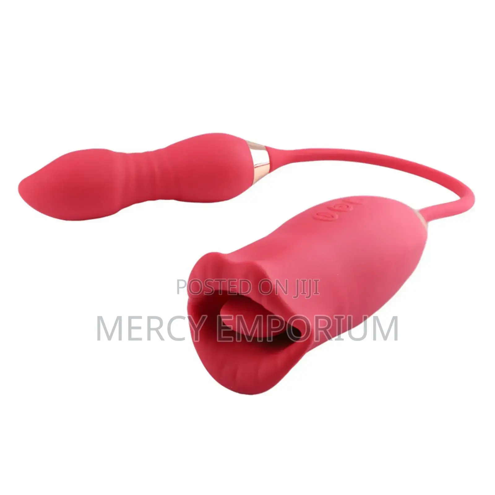 2in1 Pussy Sucking Women Sex Toy. Double Rose French Kiss
