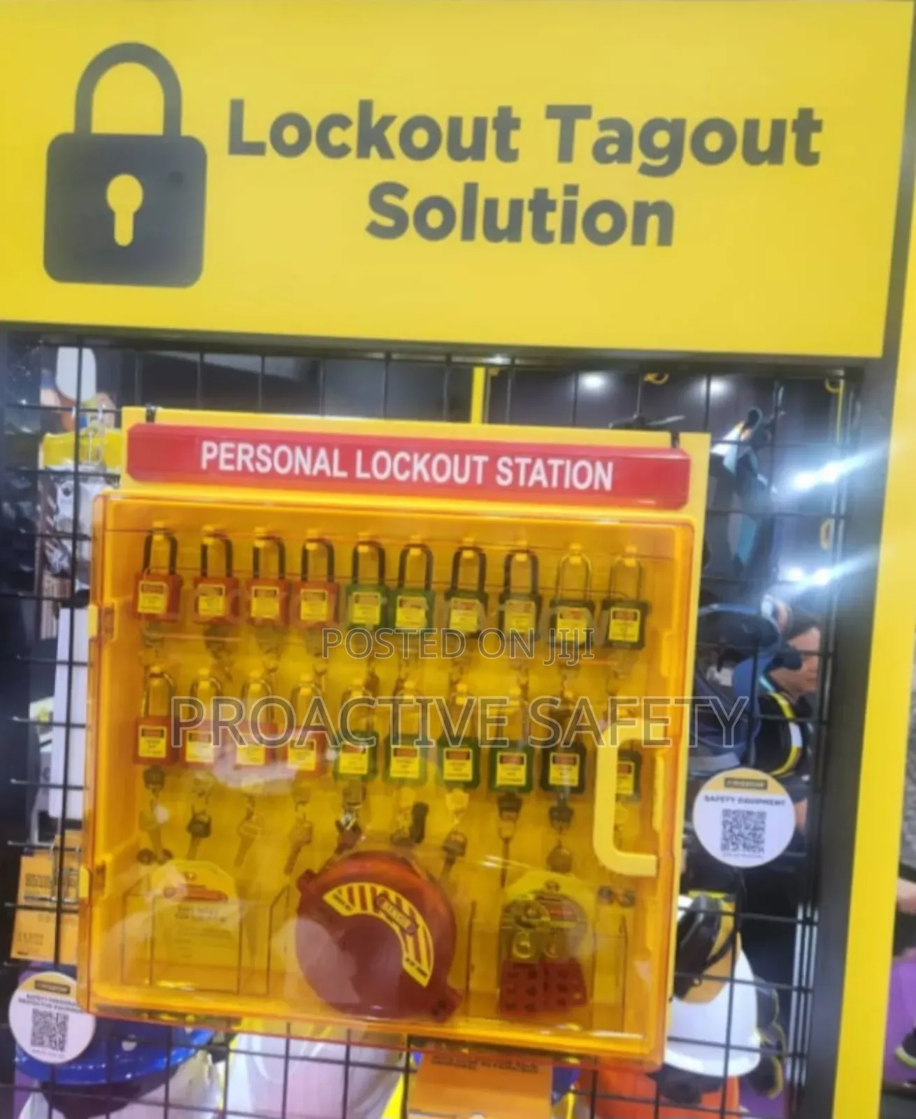Safety Lock Out And Tag Out Station