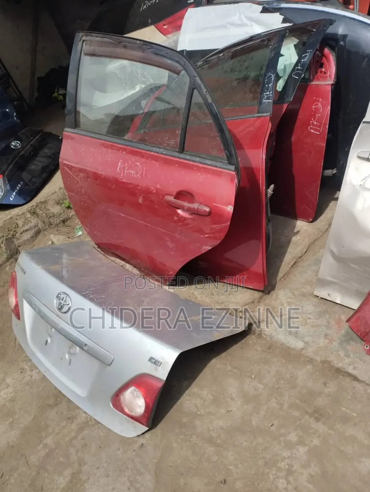 Toyota Corolla 2008 Model Complete Boot