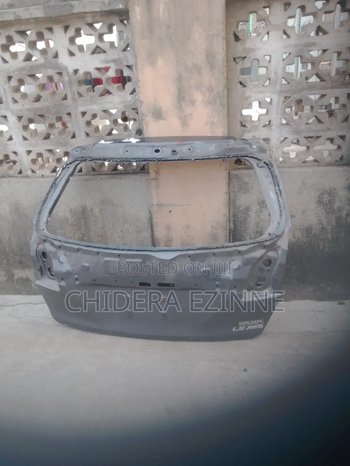 Toyota Venza 2010 Model Boot Empty