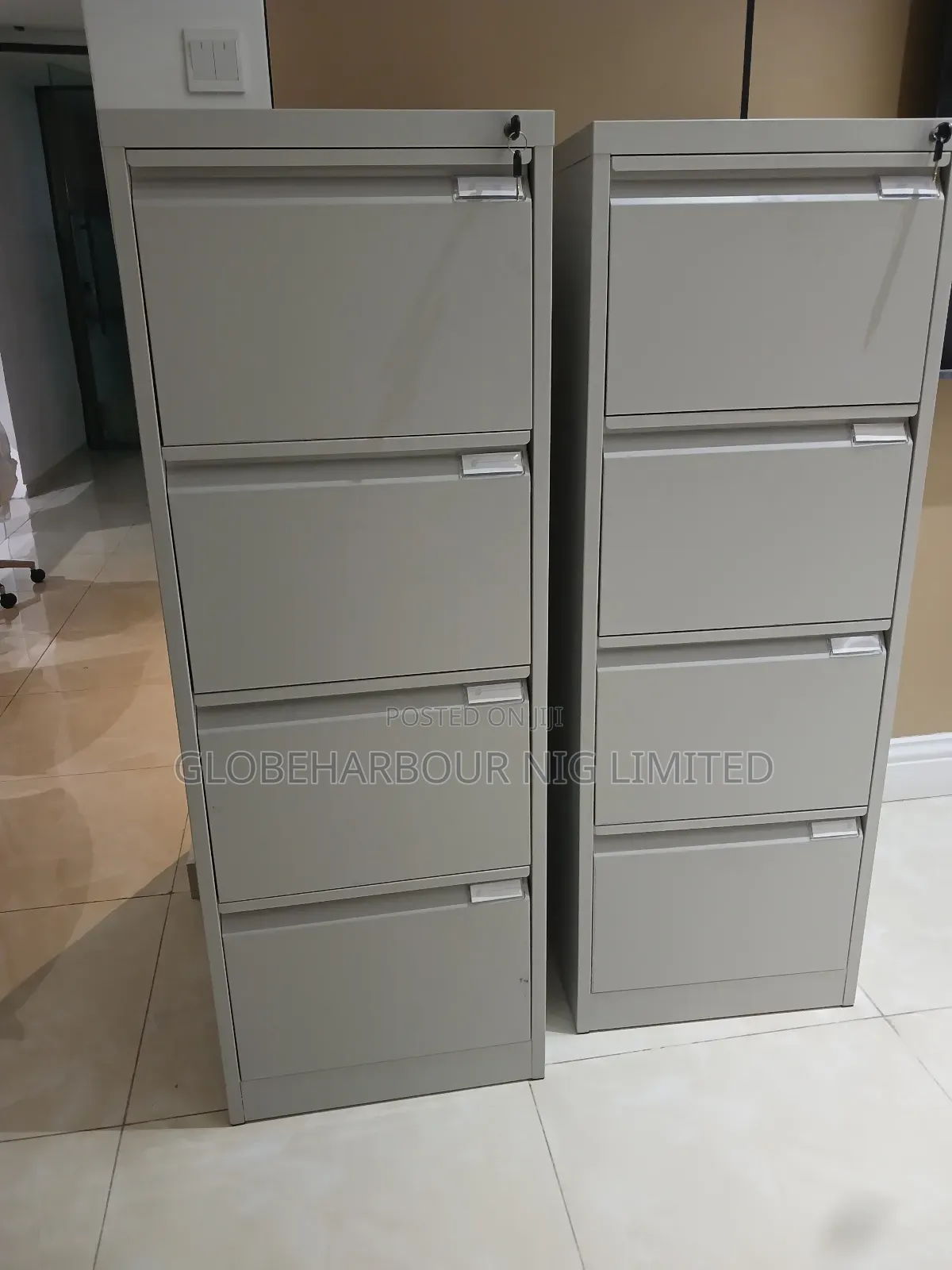 Four Drawer Metal Cabinet With Free Installation