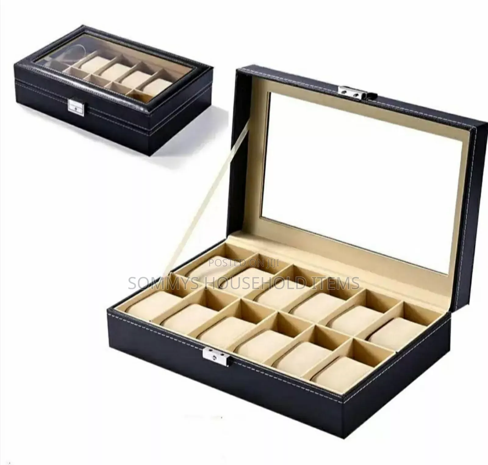 12 Slots Wrist Watch Box / Organizer