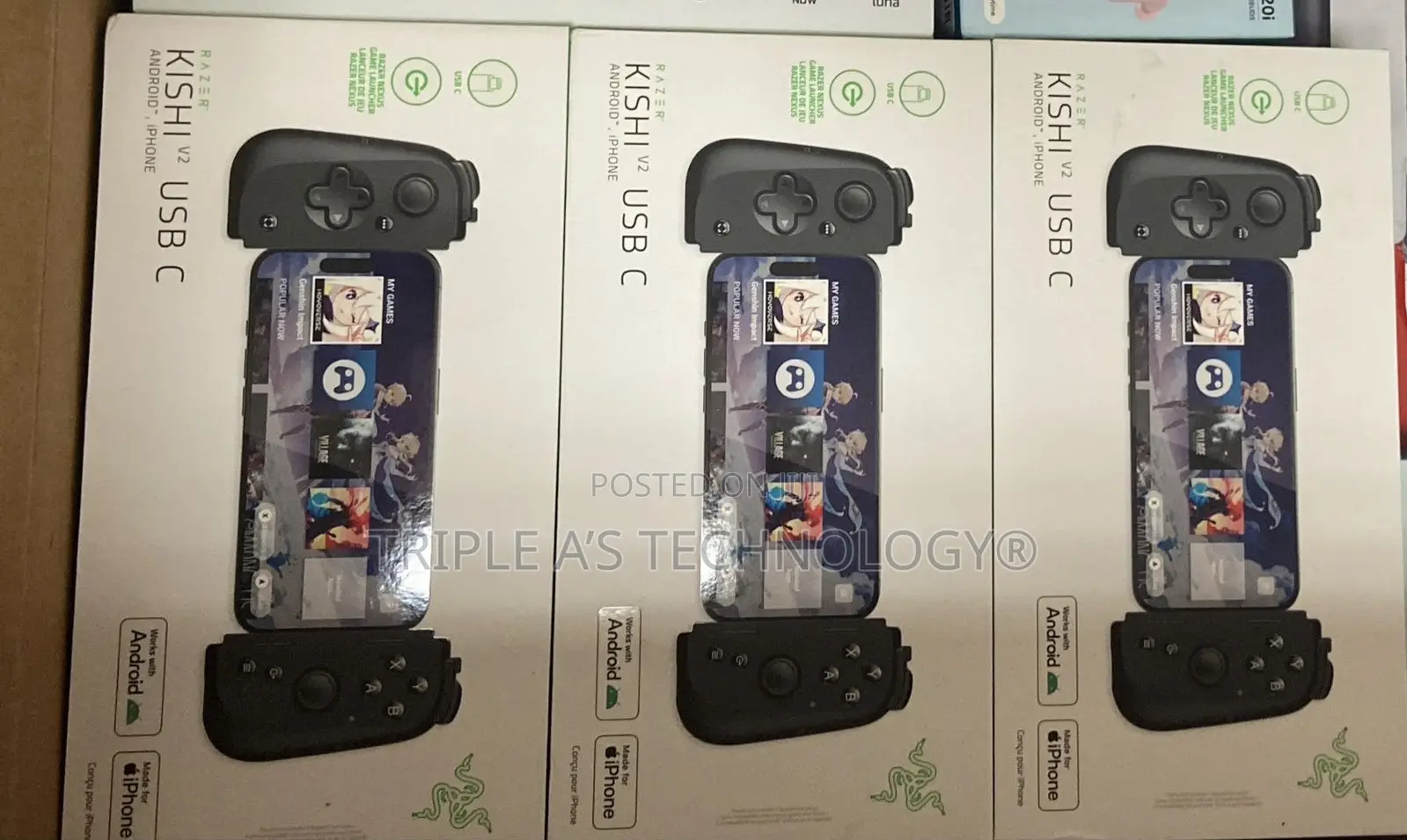 Razer Kishi V2 Usb-C Gaming Controller for Android and iPhone