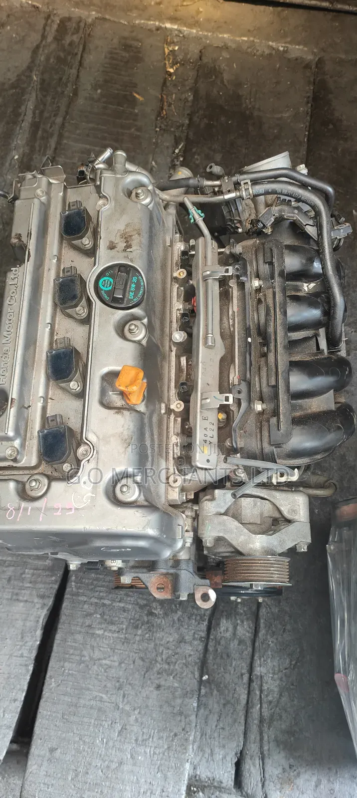 2008 Honda Accord 4plug K24z (Evil Spirit) Direct Japan Engi