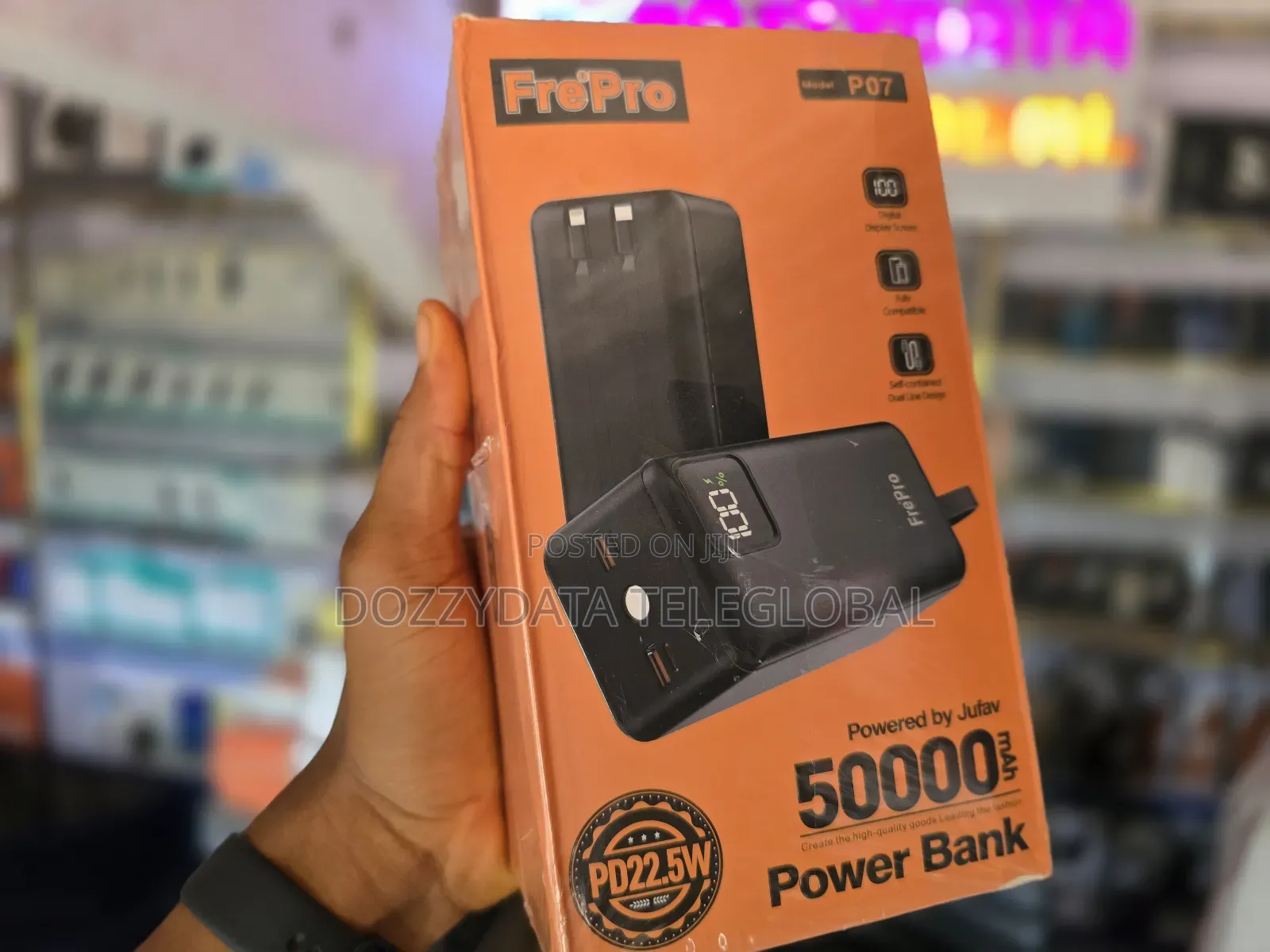 Freepro 50000mah 22.5w Fast Charging Powerbank P07