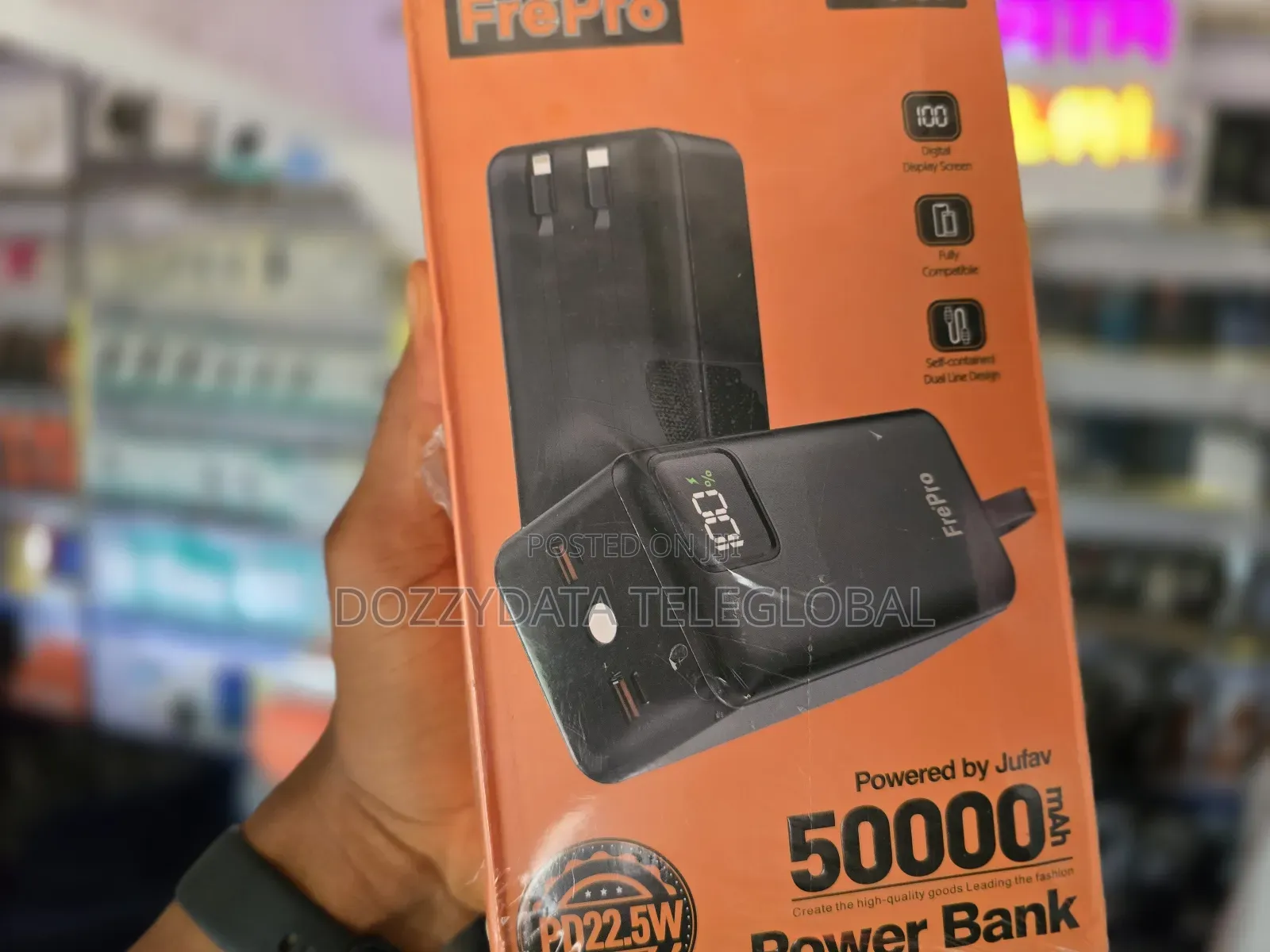 Freepro 50000mah 22.5w Fast Charging Powerbank P07