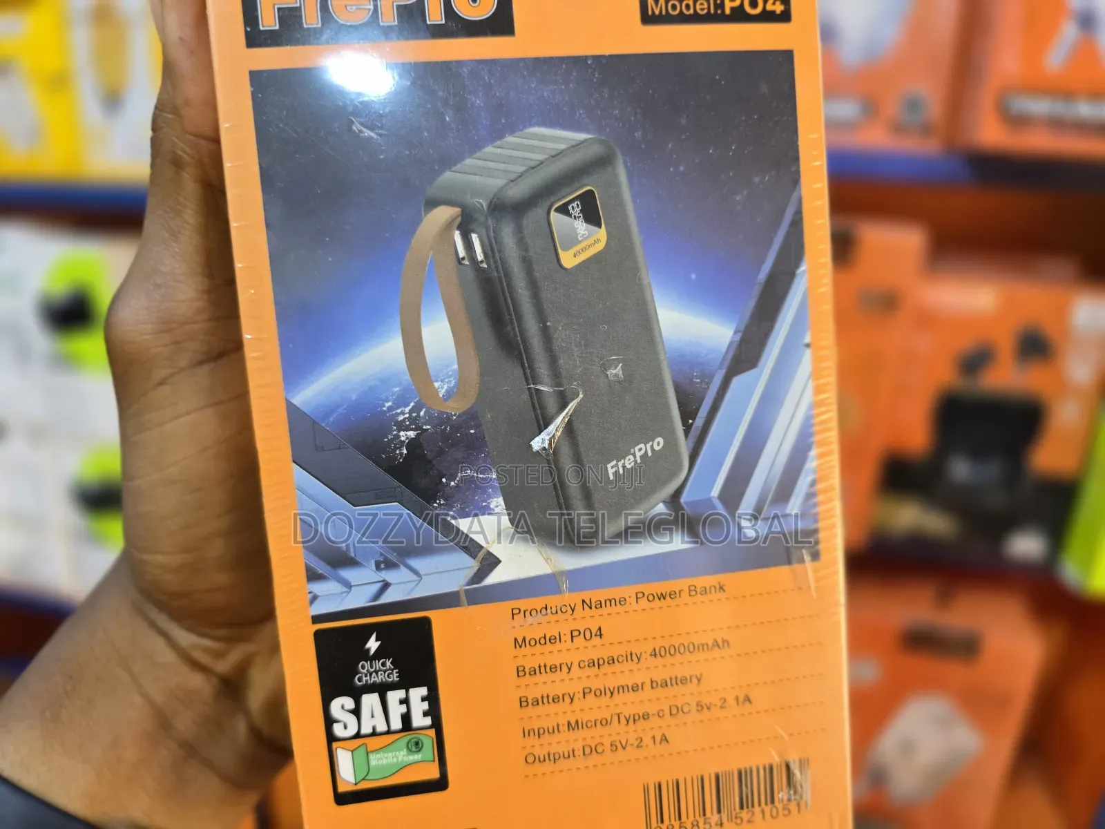 Freepro 40000mah Four Lines in One Power Bank