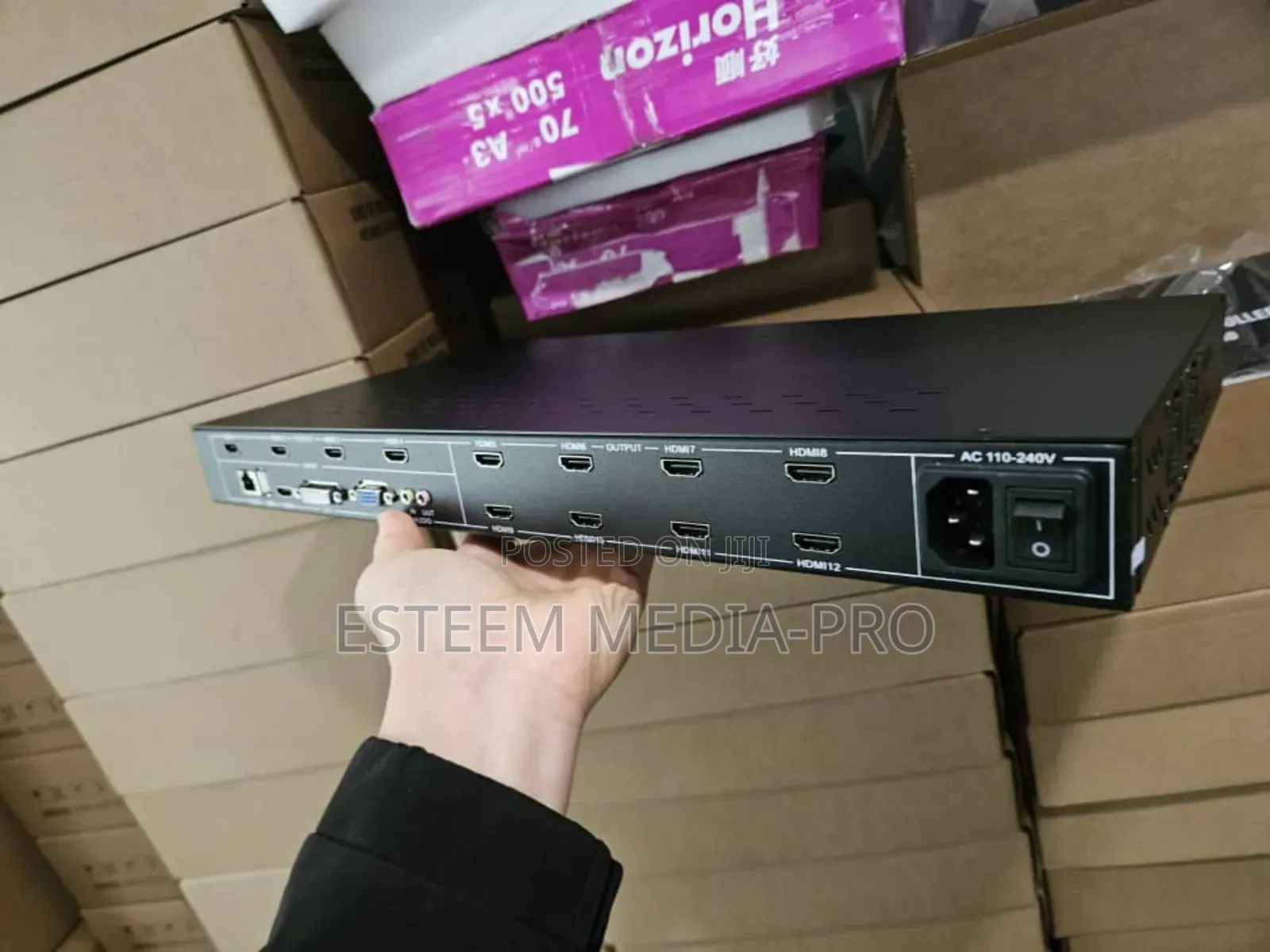 12 Channels Hdmi Out 1input Video Wall Controller 4x3 3x4