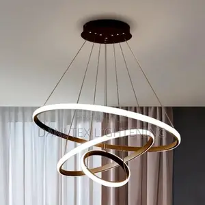 Simple Modern Hanging Light Adjustable Pendant Chandelier