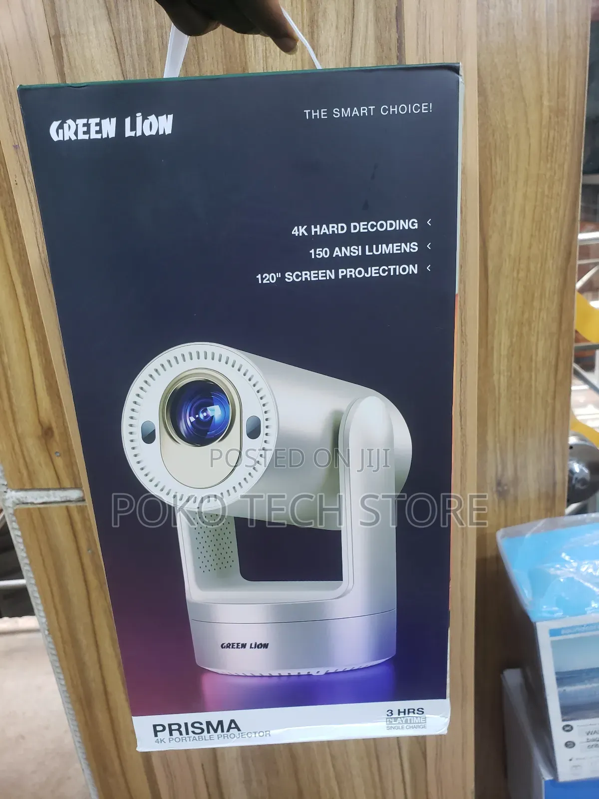 Green Lion Prisma Portable Projector.