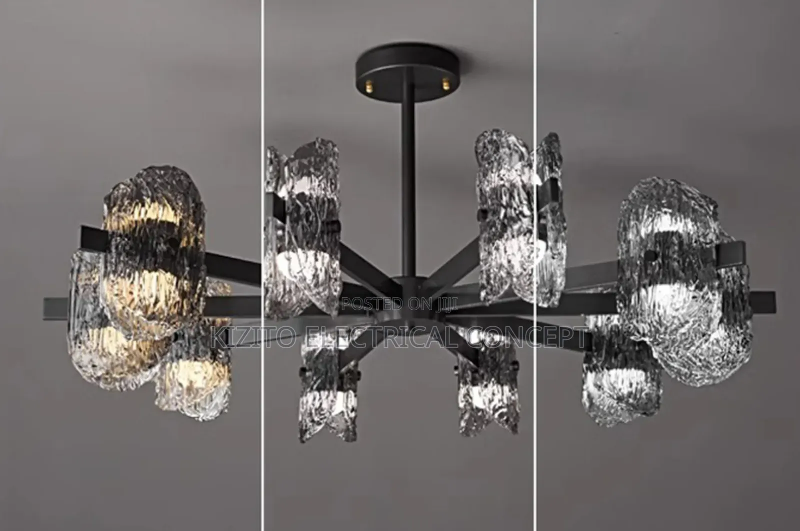Luxury Glass Chandelier Living Room Lights
