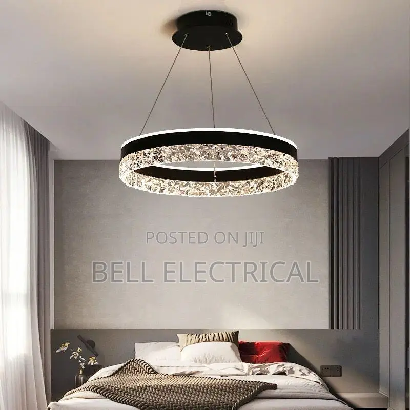 Luxury Crystal Led Ring Chandelier