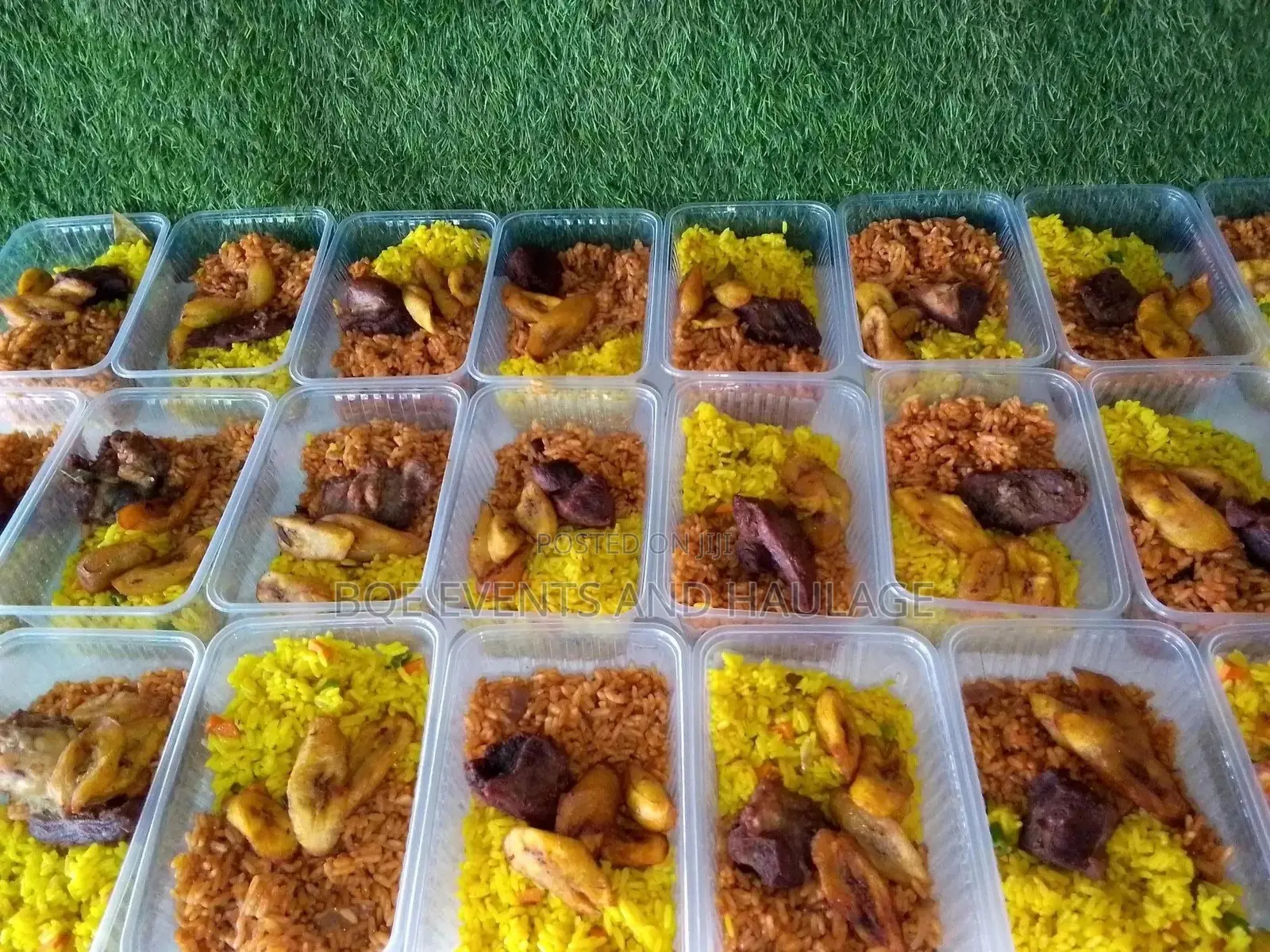 Party Jollof | Packaged Foods | Catering Services in Benin