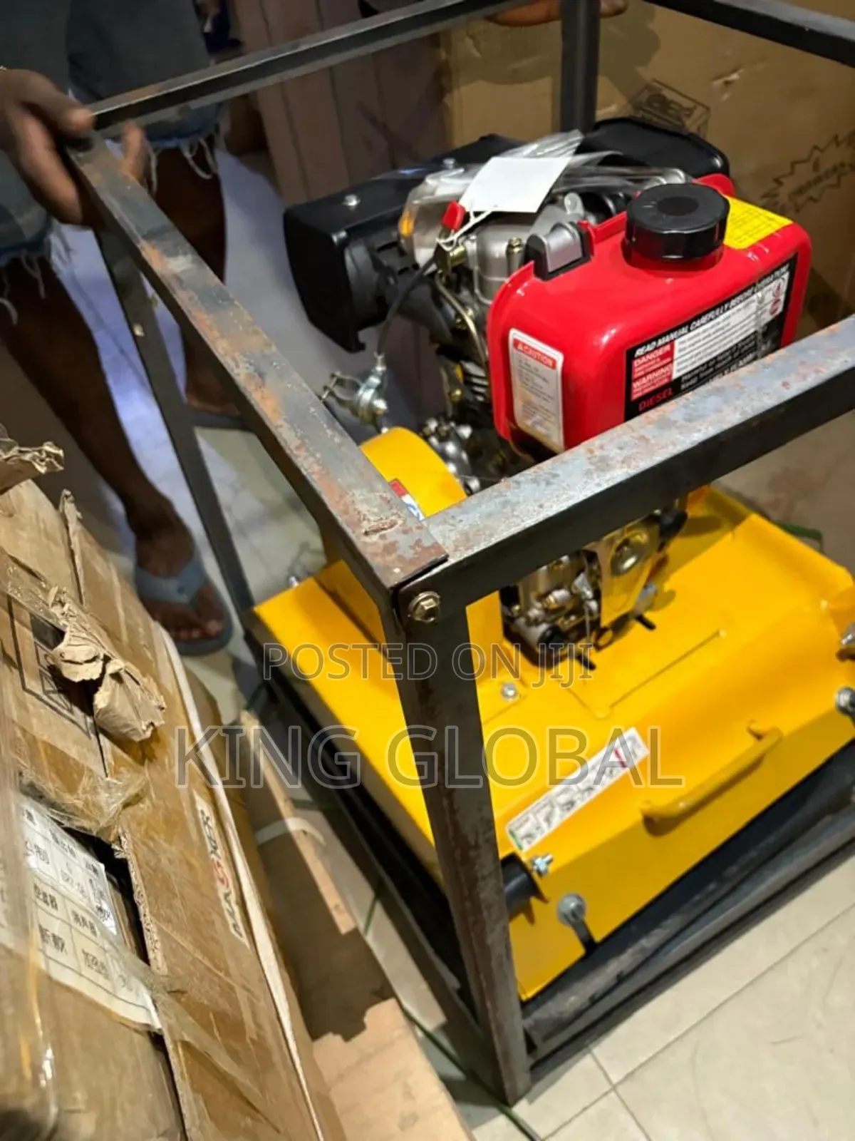 Original Diesel Plate Compactor C-120