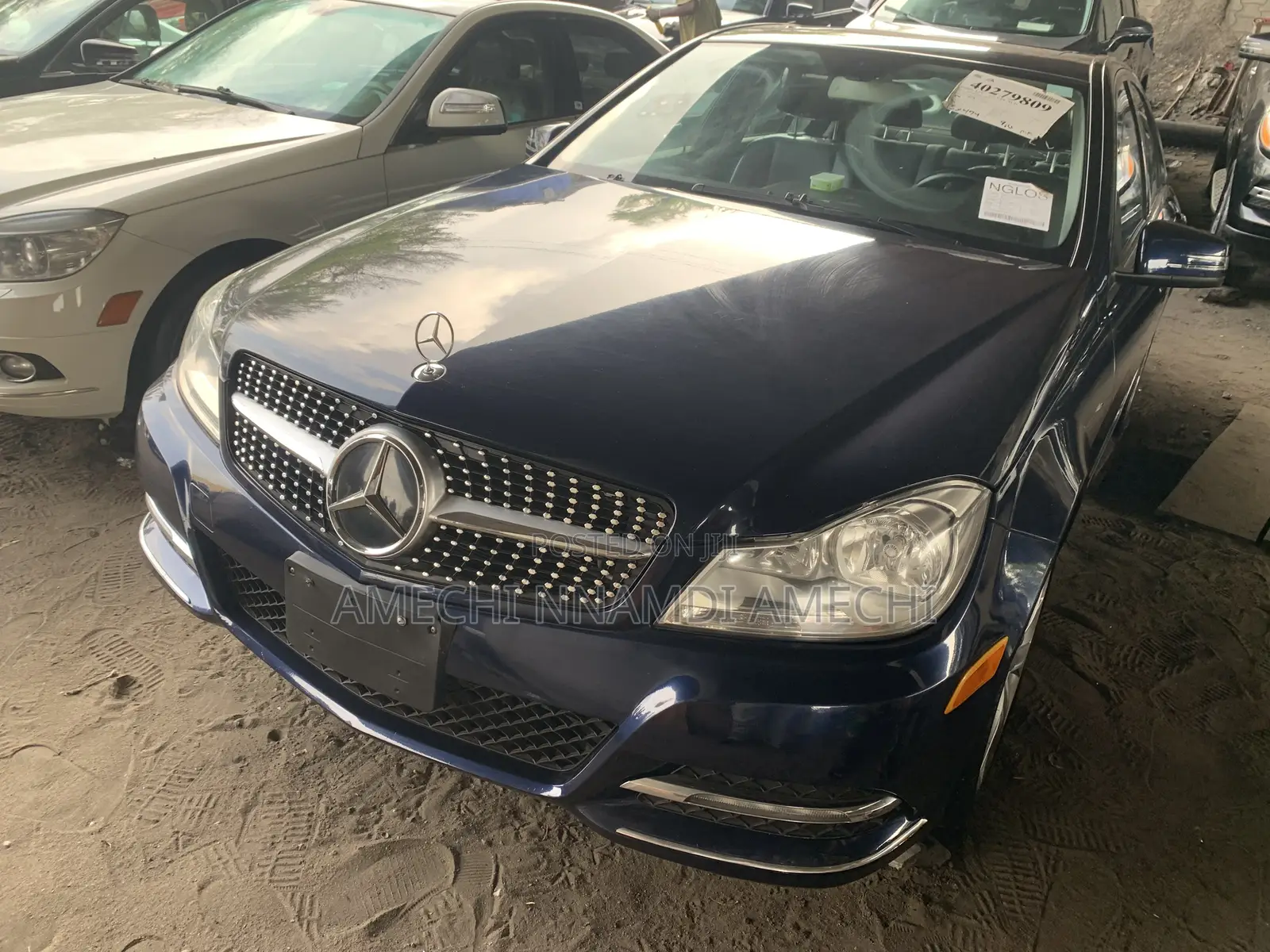 Mercedes-Benz C300 2013 Blue