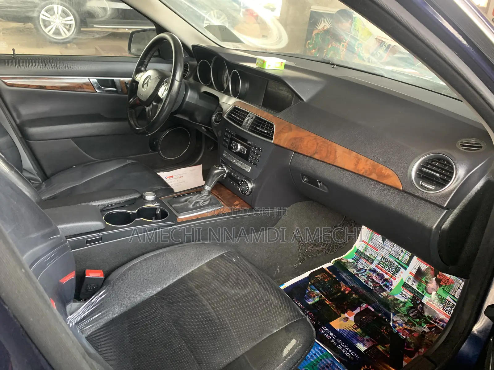 Mercedes-Benz C300 2013 Blue