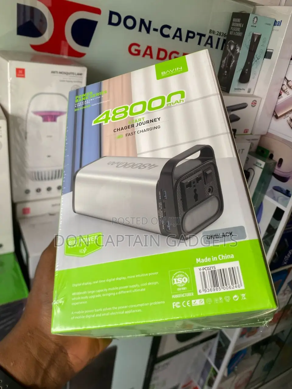 Bavin Power Bank Series 48000mah / 150w Pc021s