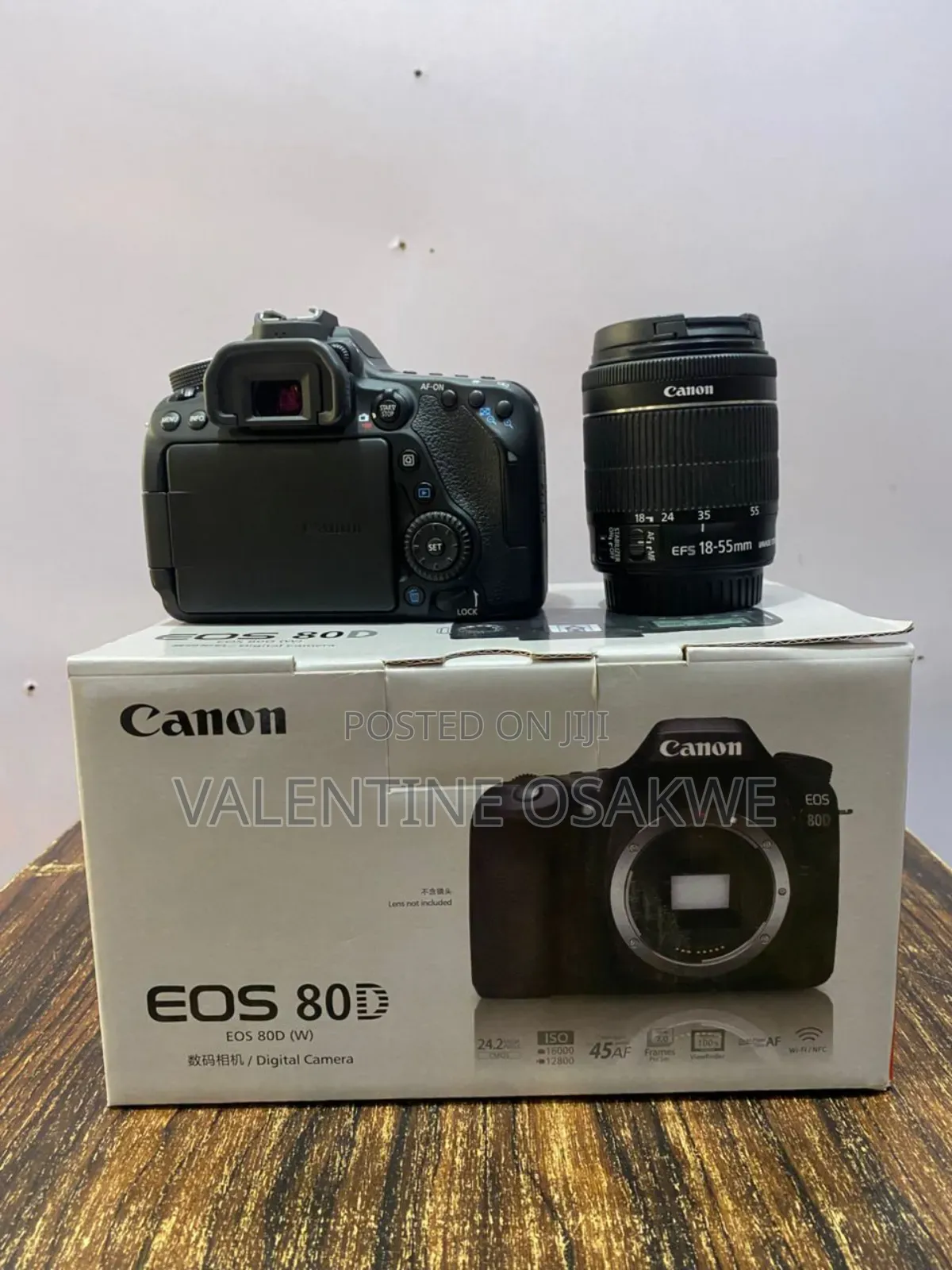 Canon 80d With 18-55