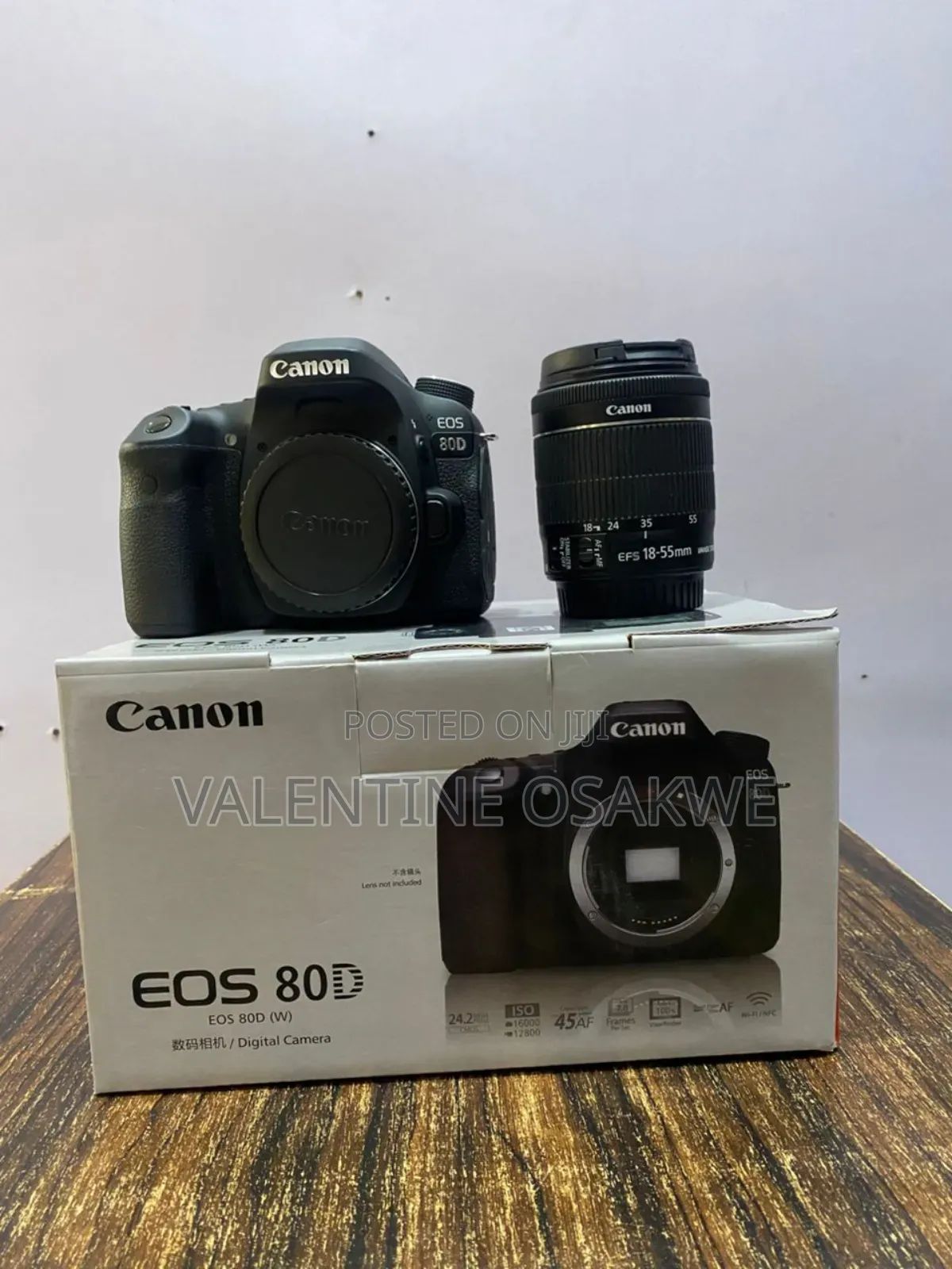 Canon 80d With 18-55