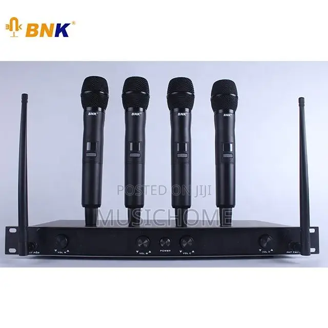 Brand New 4in1 Professional Wireless Microphone System