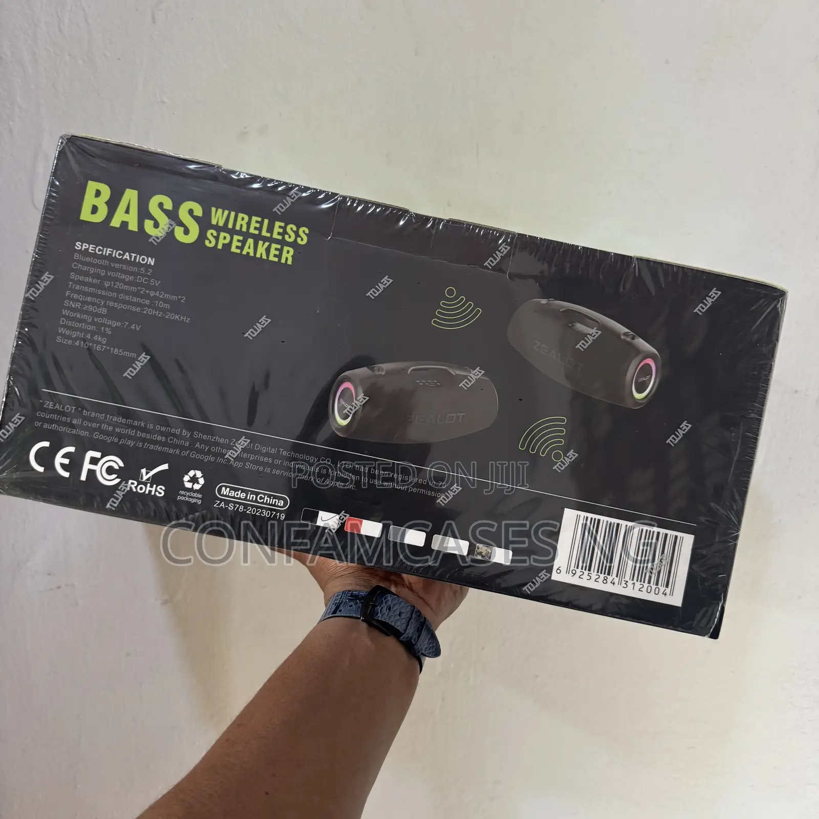 Zealot S78 Super Bass Wireless Bluetooth Speaker