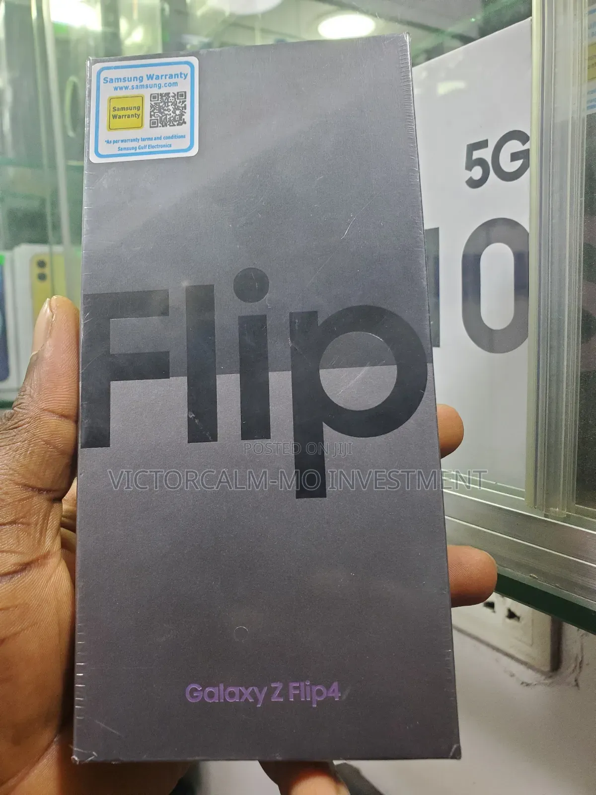 New Samsung Galaxy Z Flip4 128 GB Purple