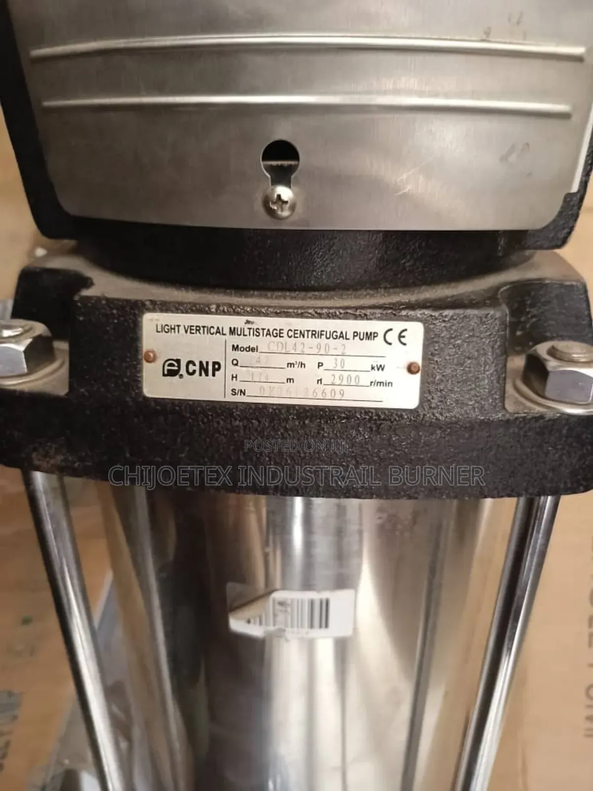 Vertical Multistage Centrifugal Pump 30kw/40hp