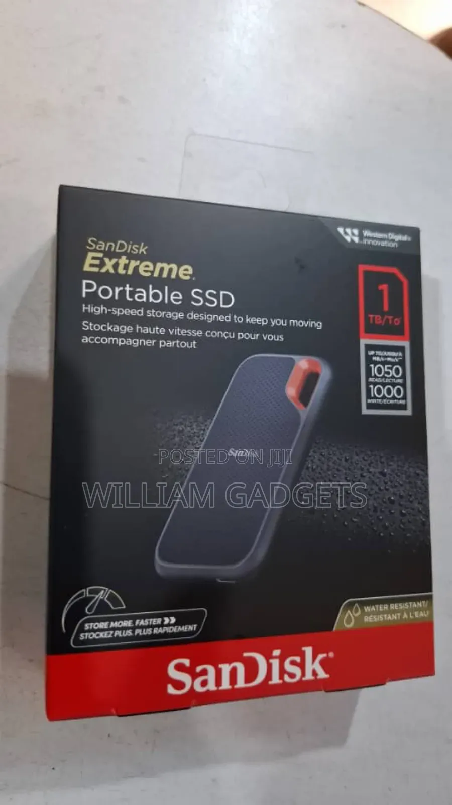 Sandisk Extreme SSD Hard Drive 1tb