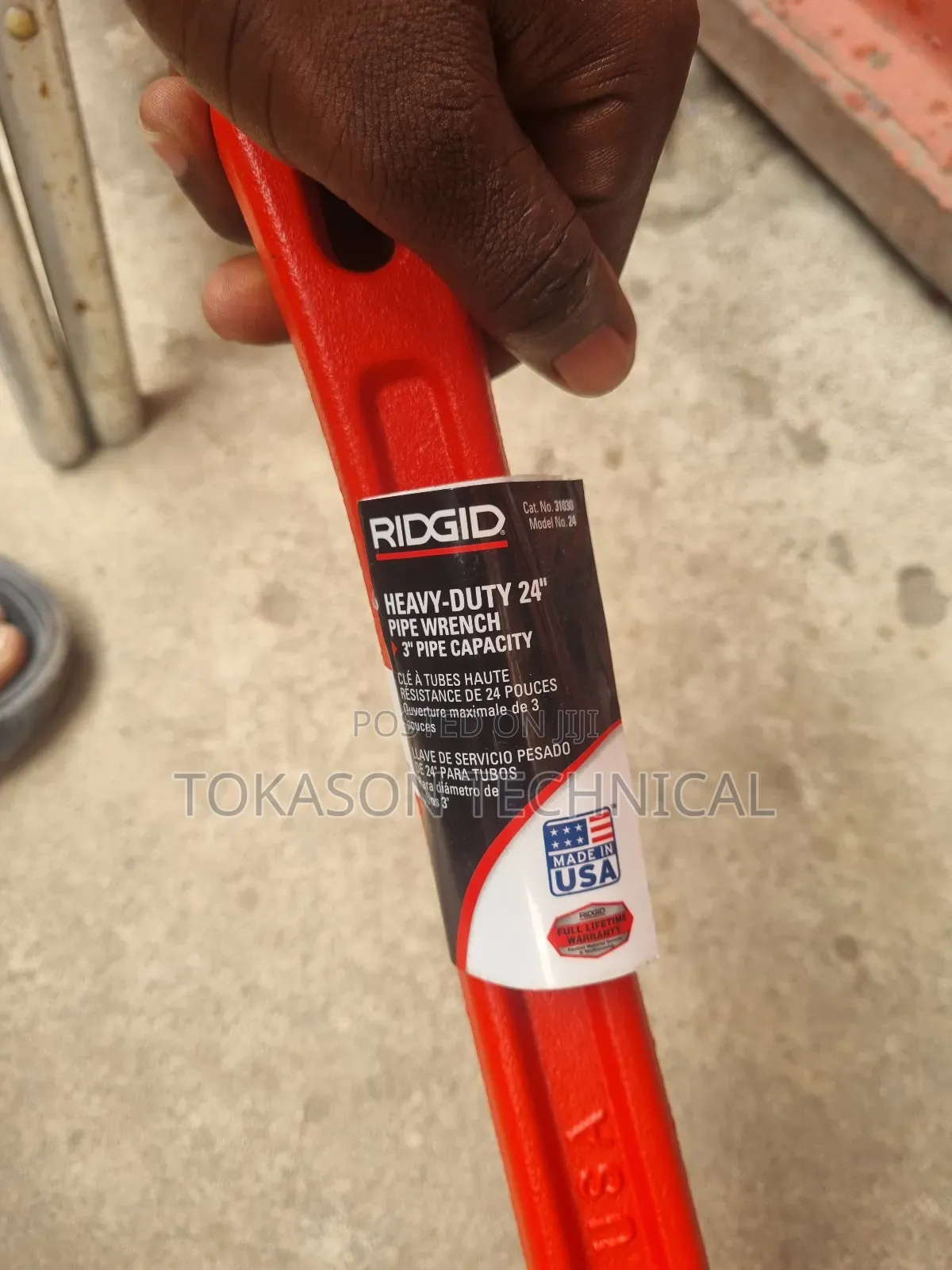 Ridgid Pipe Wrench 24"