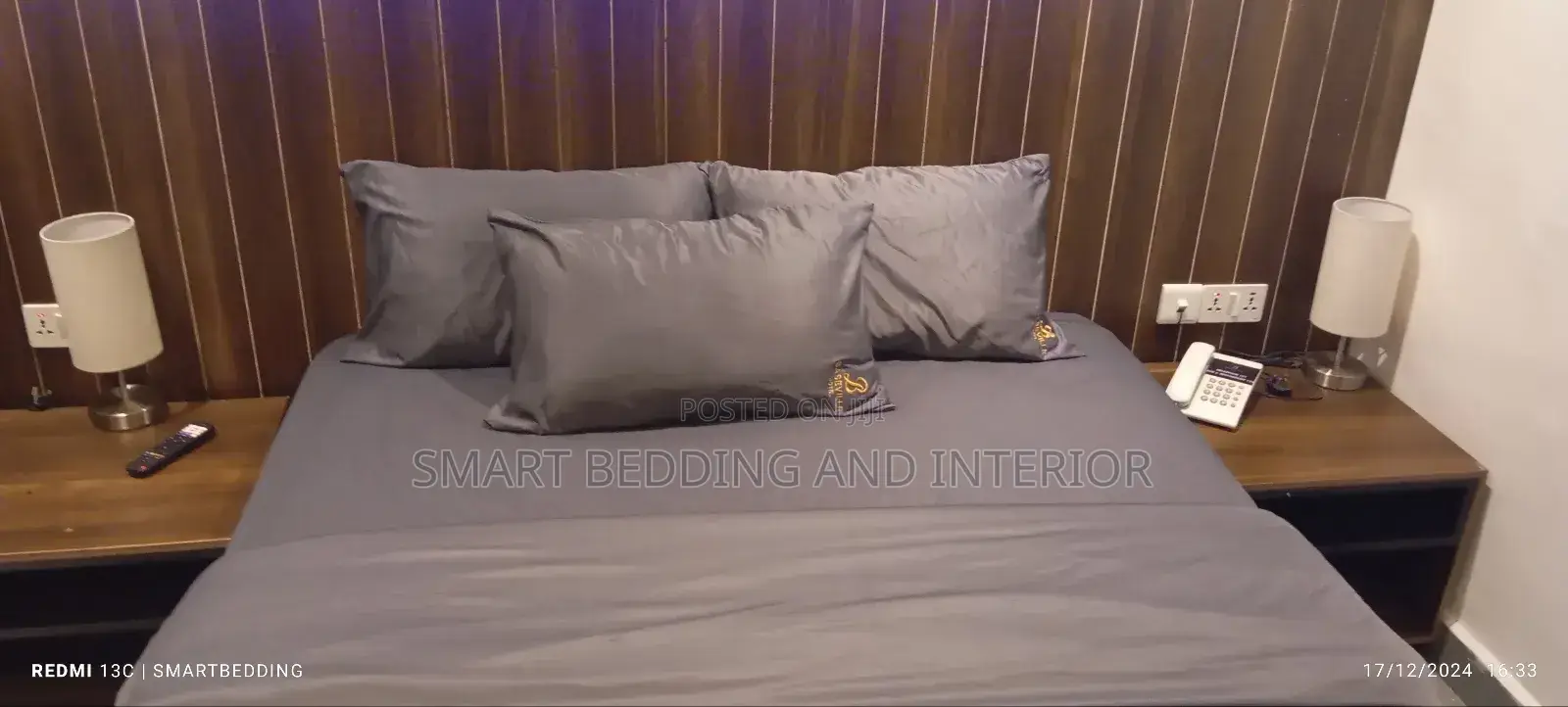 American Deep Grey Polish/Silk Bedsheets and Duvet Set