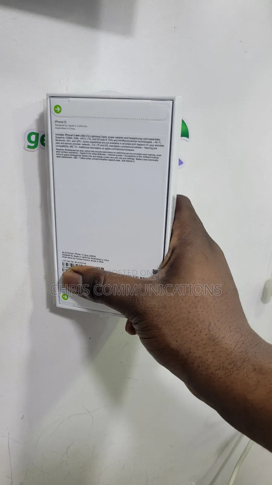 New Apple iPhone 13 256 GB Blue