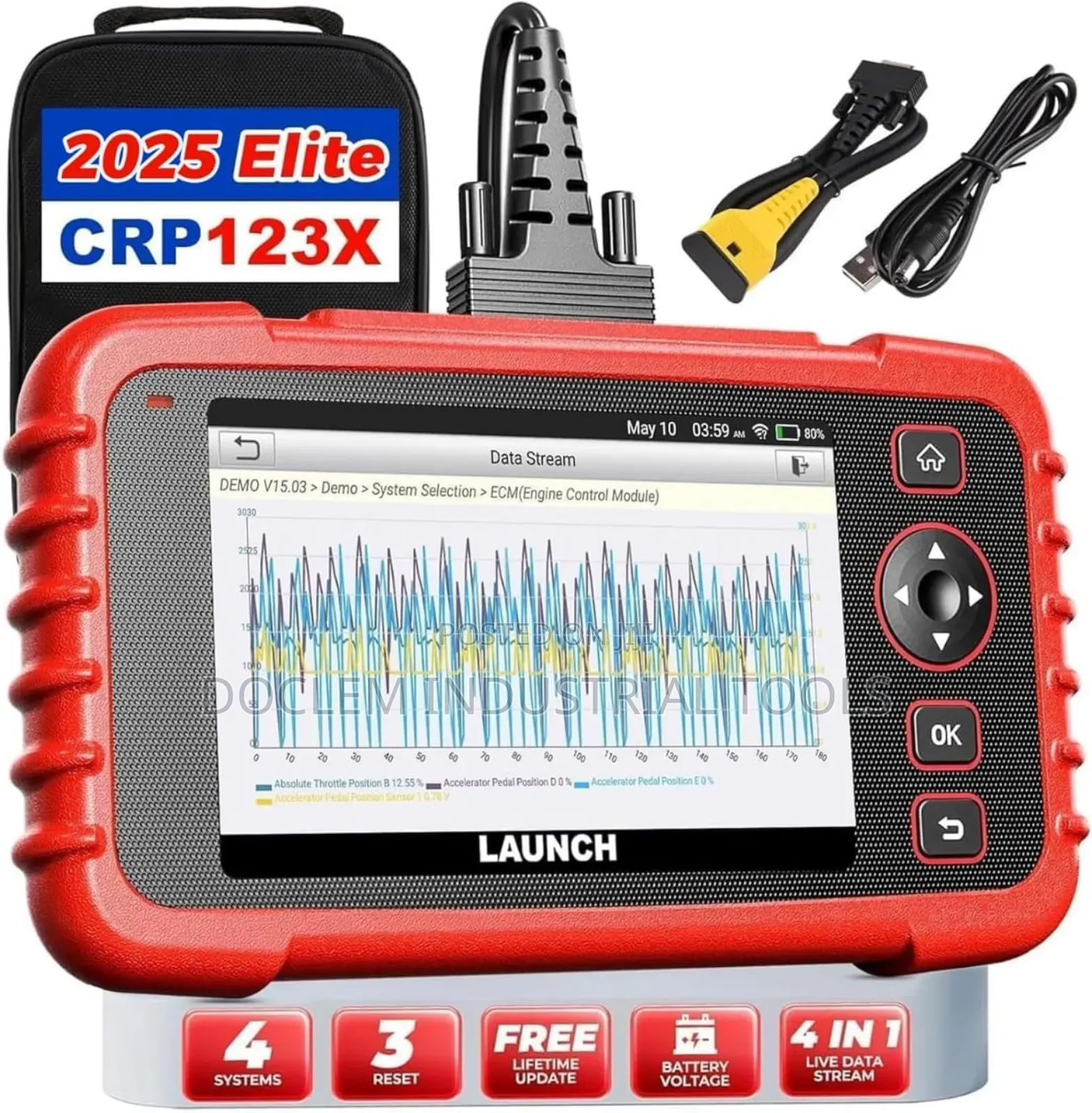 Lunch 123x Advanced Car Diagnostic Test