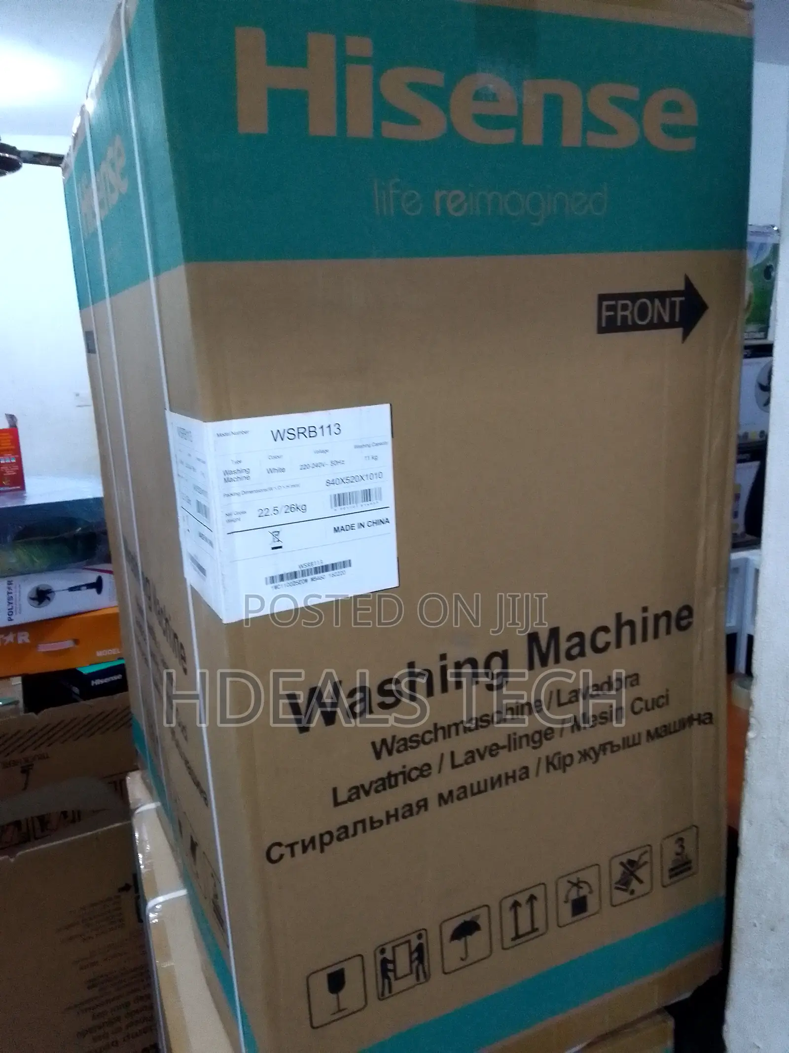 Best Price- Hisense 11kg Washing Machine