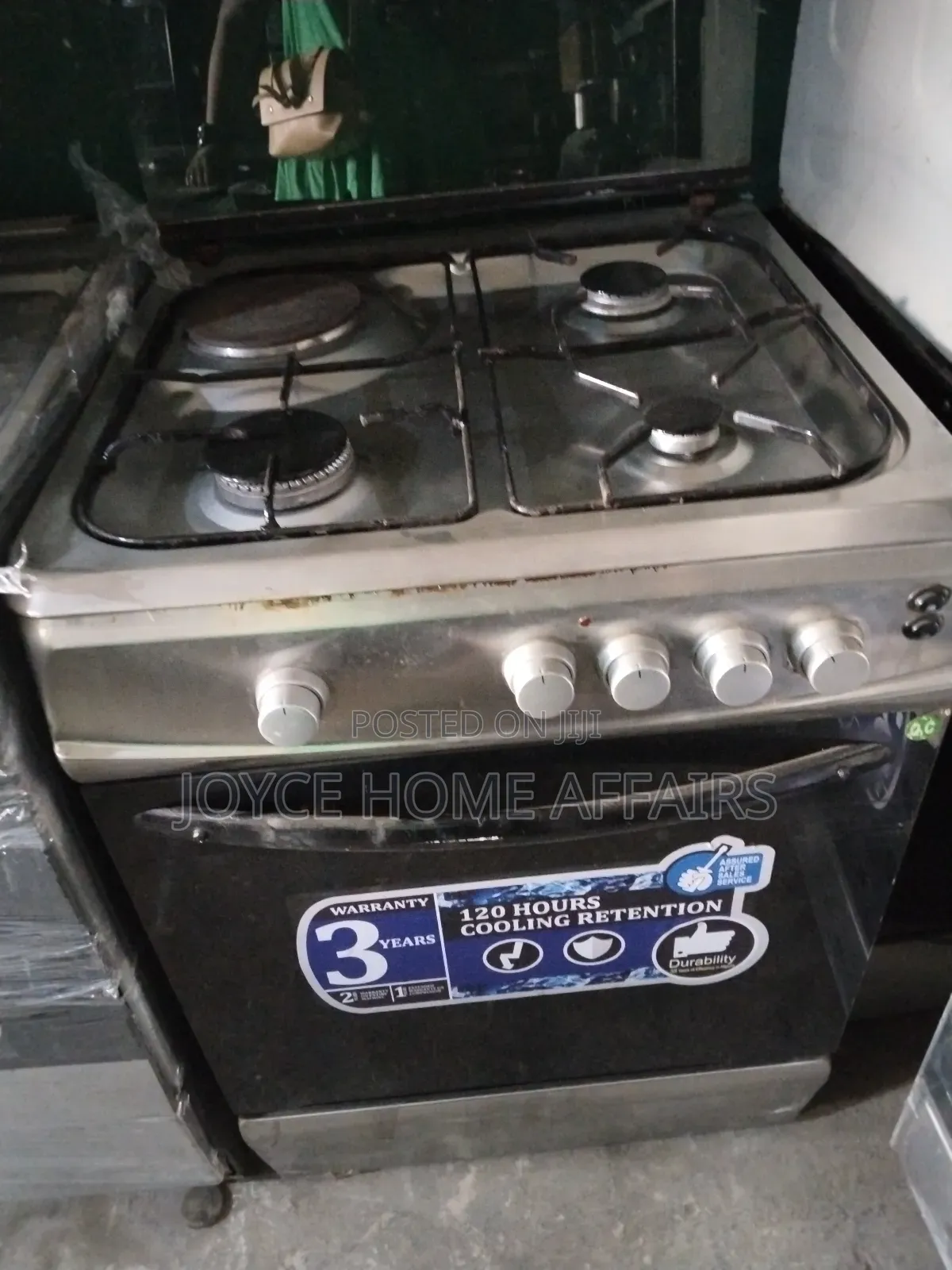 Max 3 Burner Gas With One Electric Hot Plate