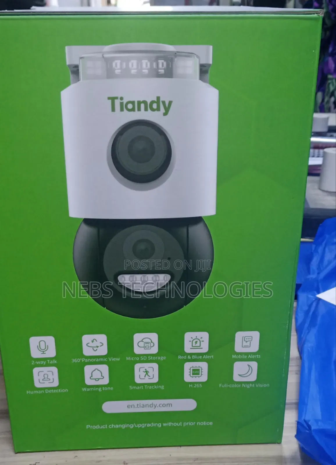 Tiandy 6mp Dual Lens Wifi Camera Tc-H363n