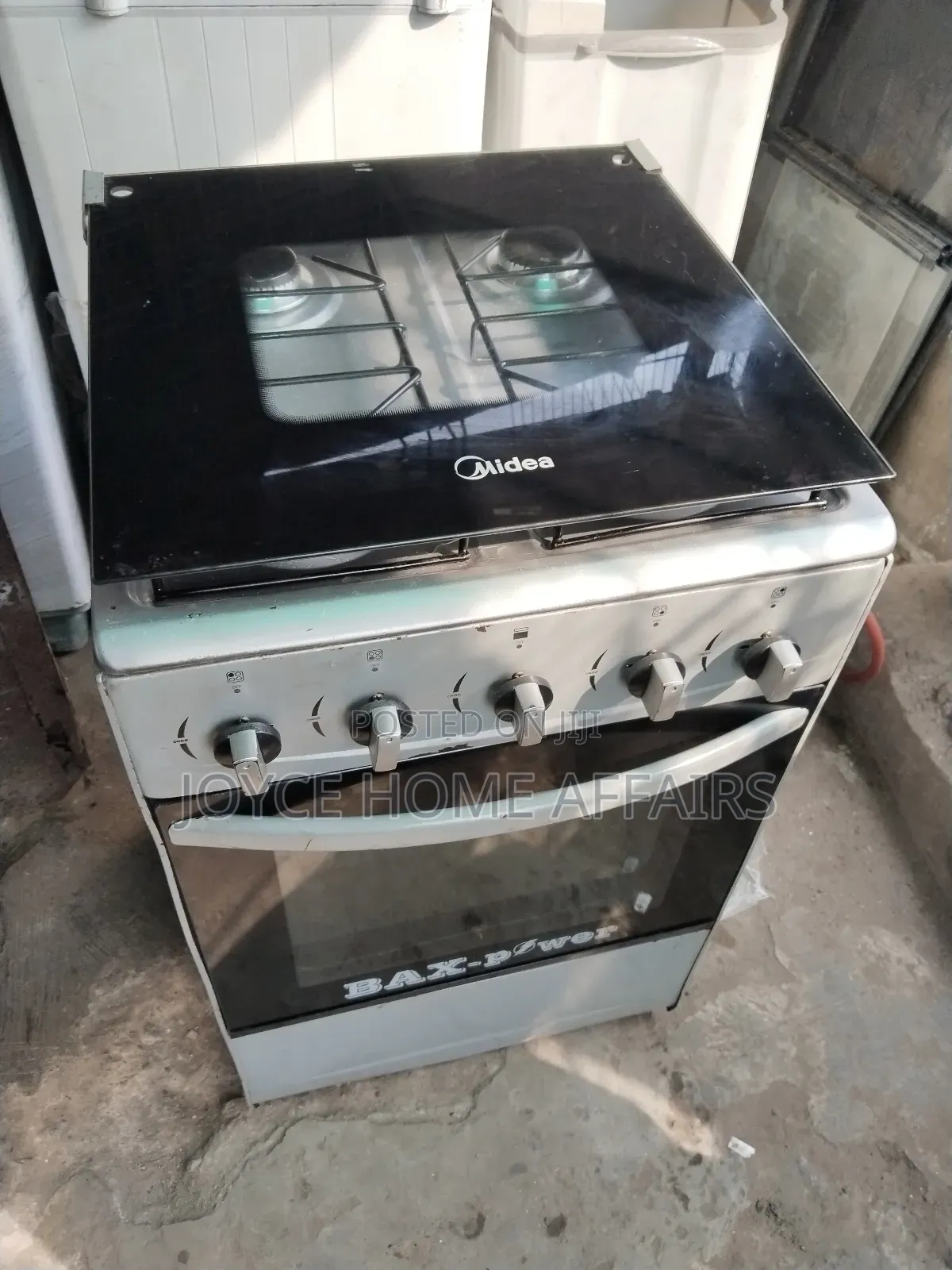 Midea 4 Burner Standing Gas