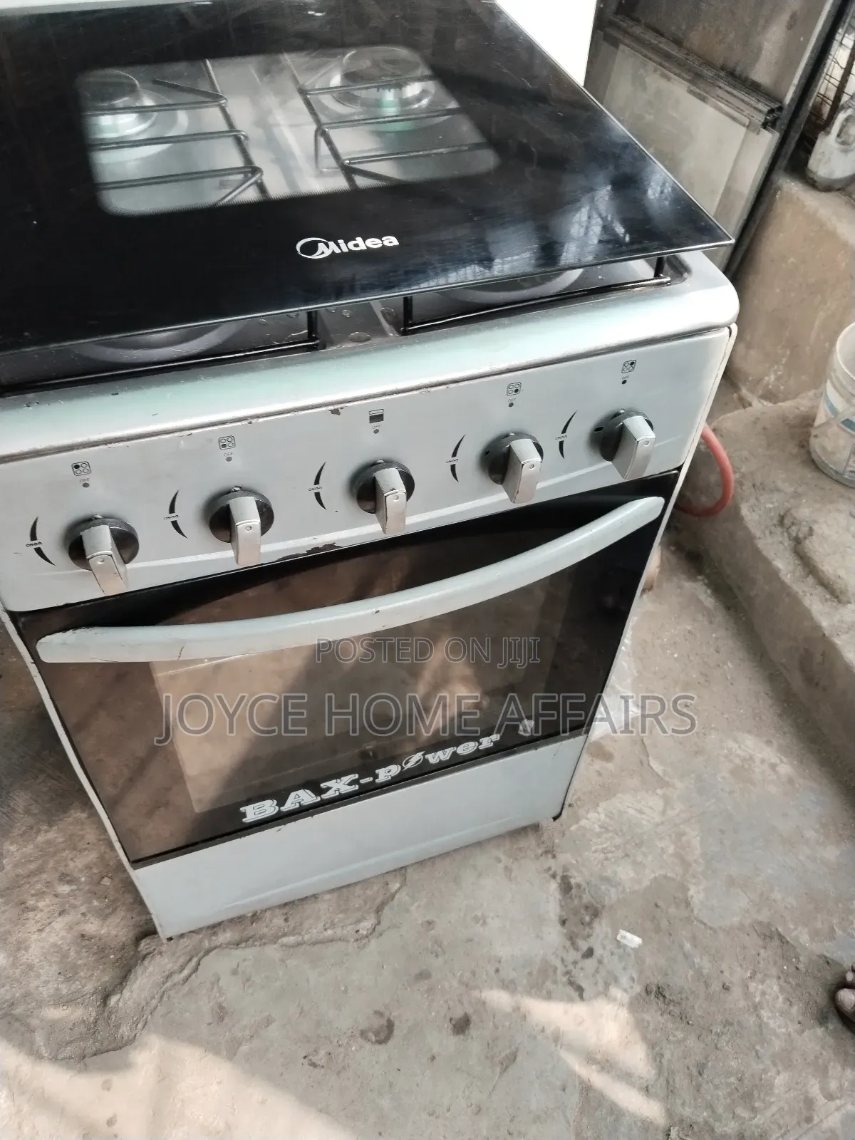 Midea 4 Burner Standing Gas
