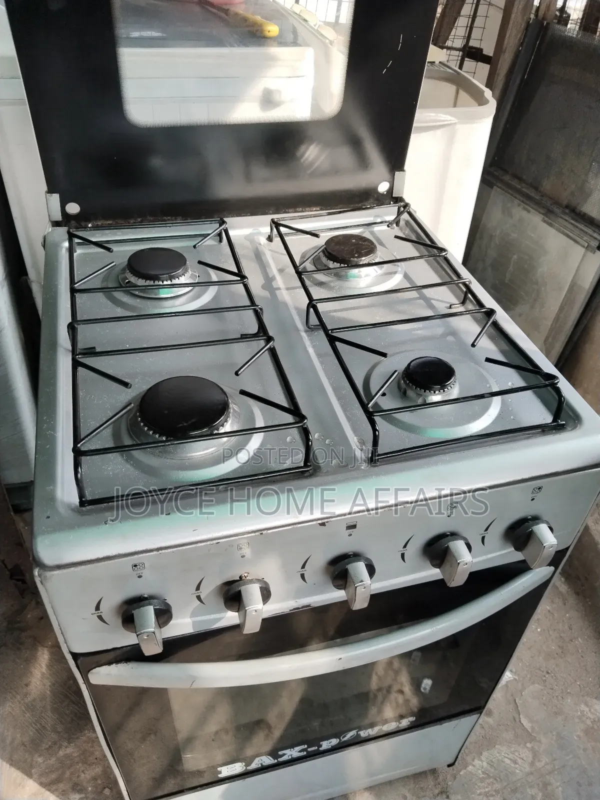 Midea 4 Burner Standing Gas