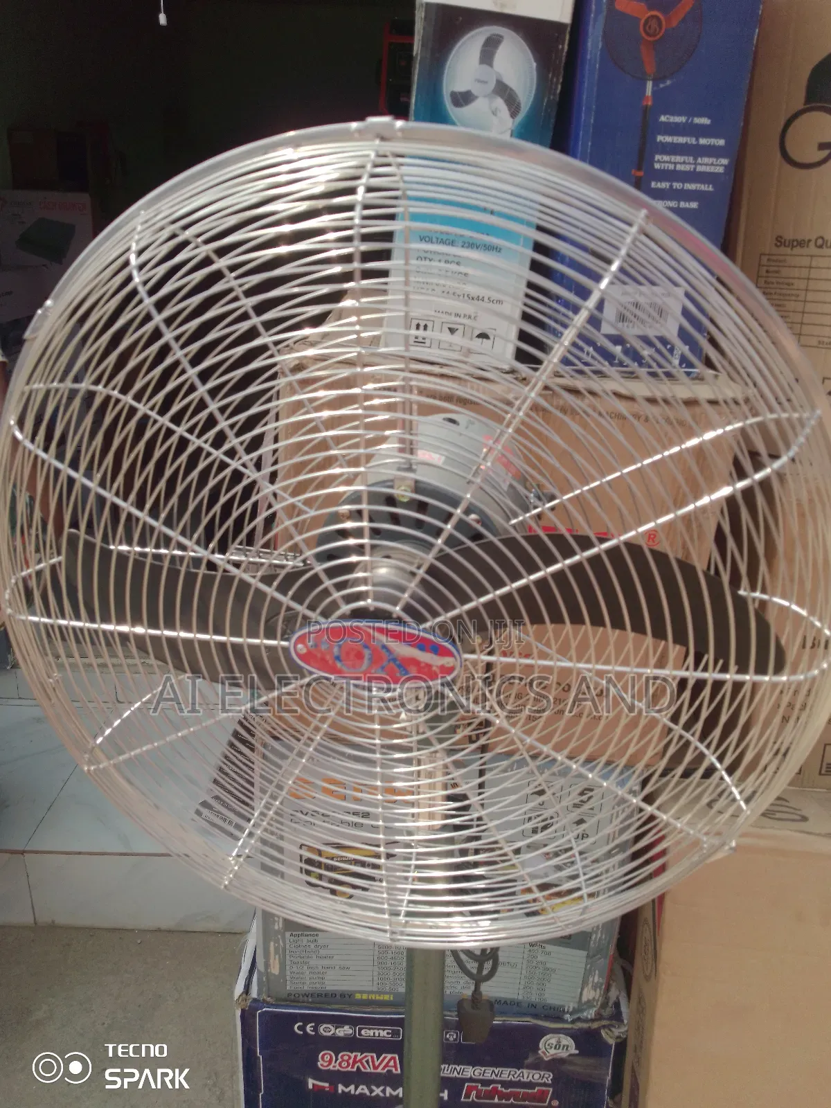 Ox Industrial Fan, Standing Fan.