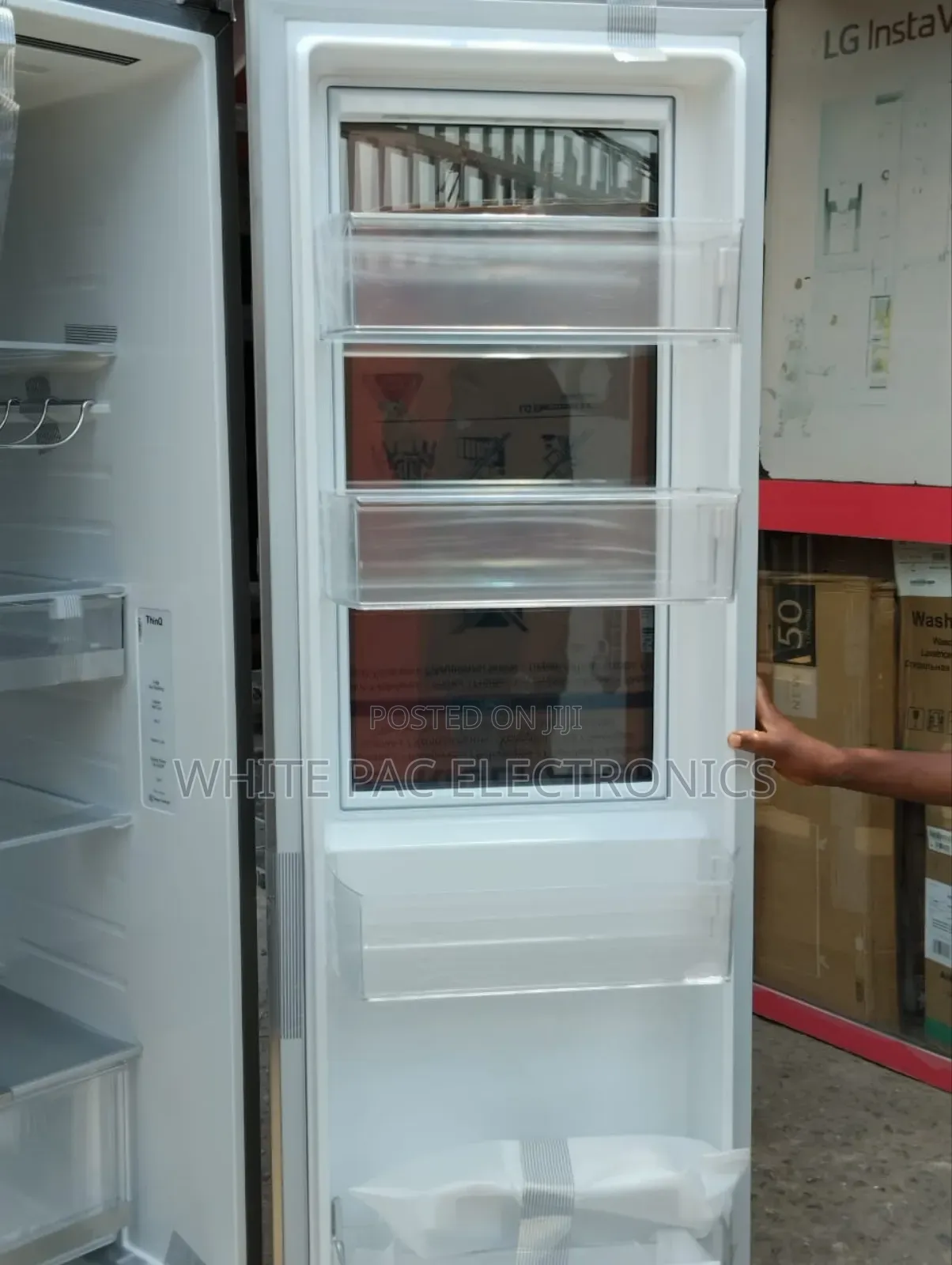 Original>Lg Nok-nok Inverter Fridge 674-l Dispenser Ice Cube