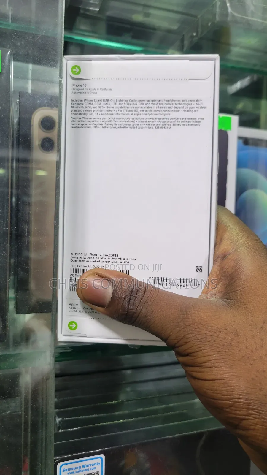 New Apple iPhone 13 256 GB Pink