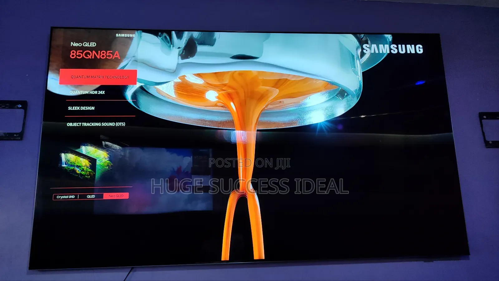 Samsung 85" Neo Qled Qn85a Series Smart 4k Ultra Hd Hdr Tv